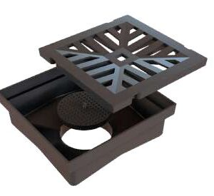 Caixa Coletora Pluvial Reforçada 20x20cm