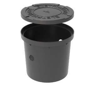 Caixa de Aterramento Redonda Diâmetro 20